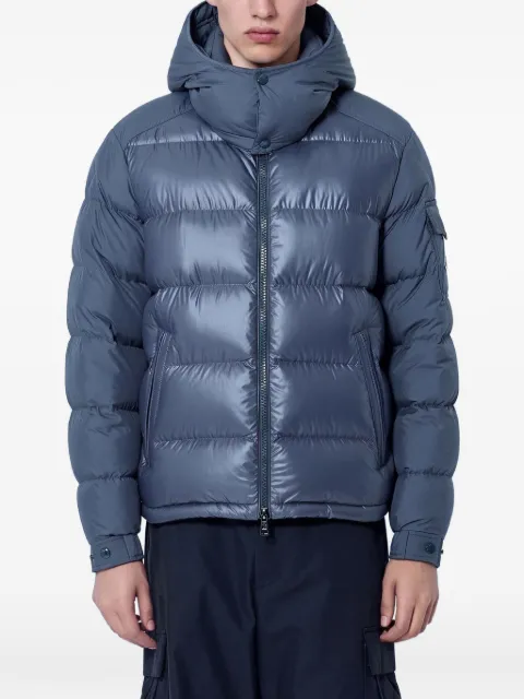 Moncler quilted hooded jacket