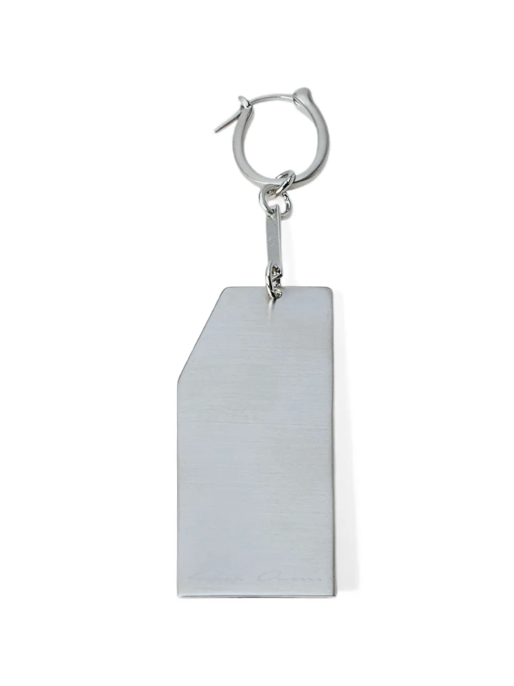 Rick Owens geometric-pendant earrings - Argent Rick Owens geometric-pendant earrings - Argent