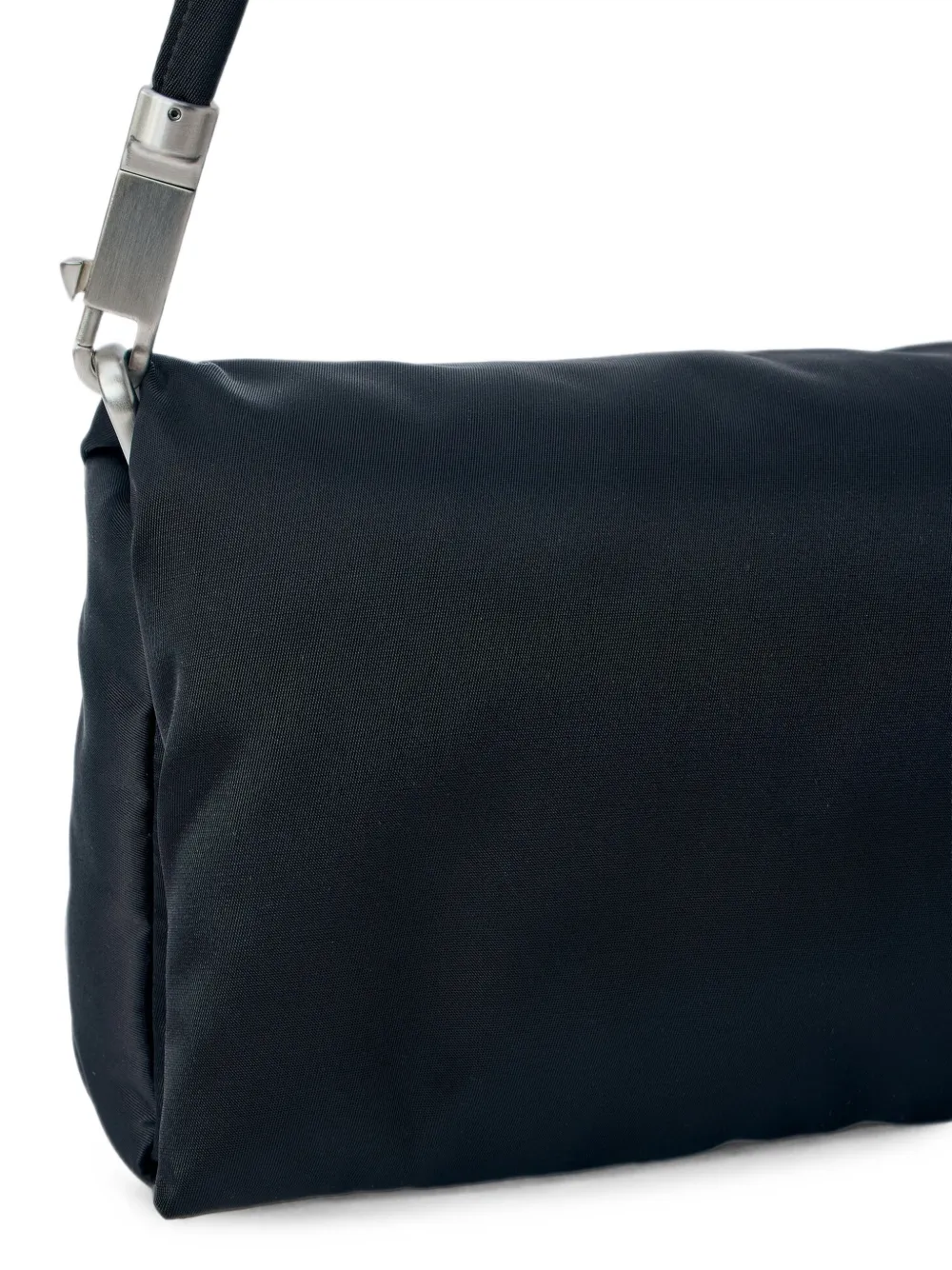 Rick Owens Pillow Griffin Rectangular Shoulder Bag In Black