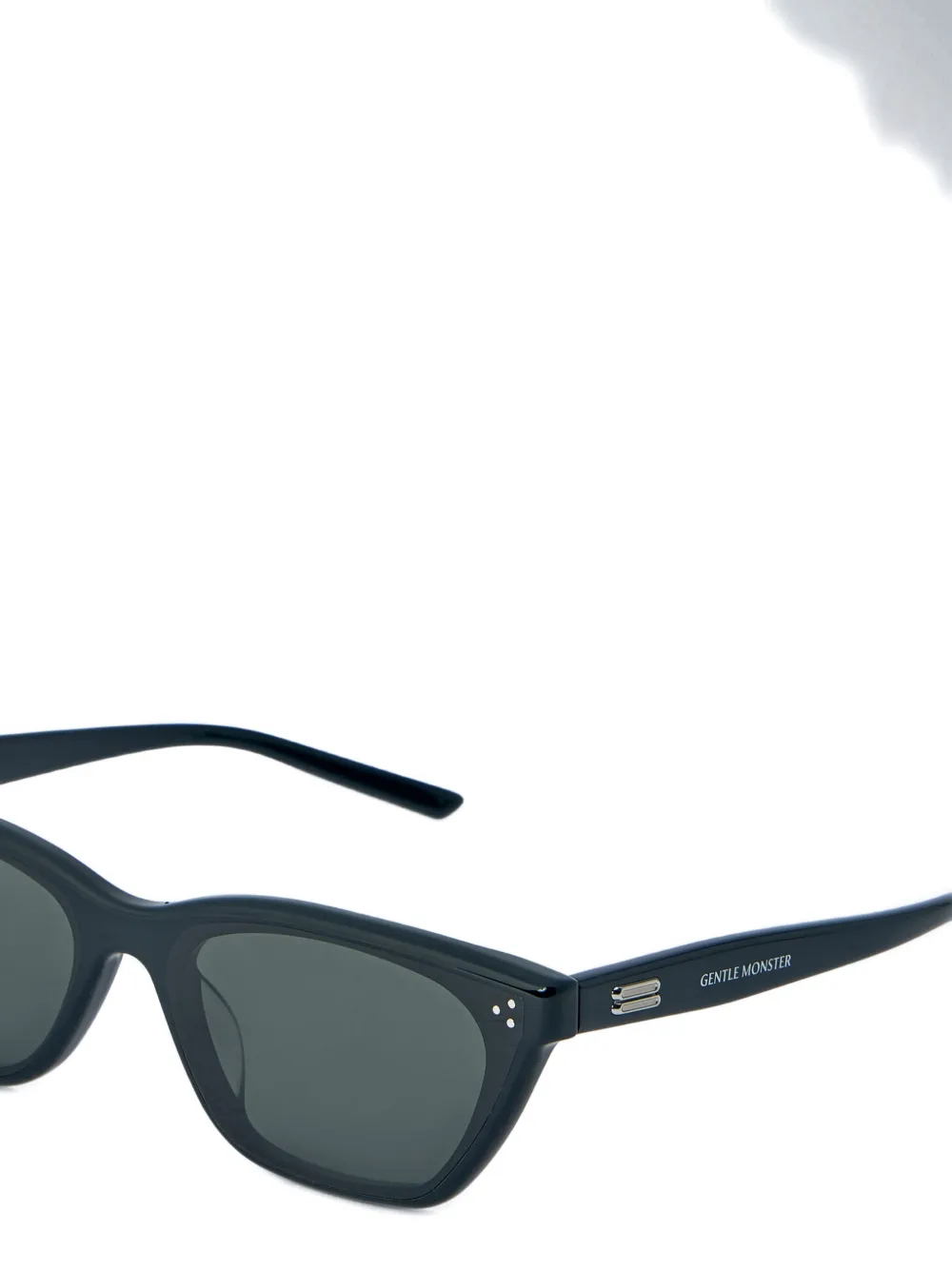Gentle Monster Dodo rectangular-frame sunglasses Zwart