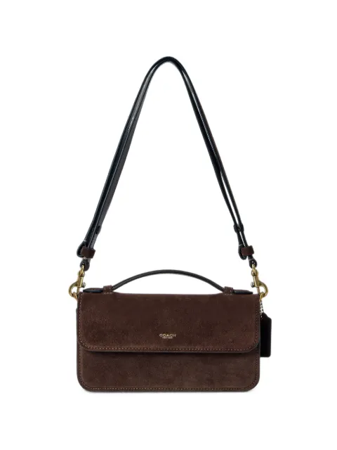 Coach Elora suede crossbody bag
