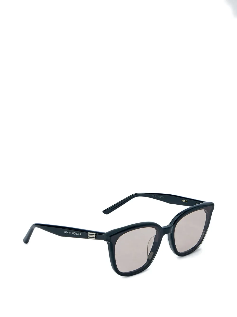 Gentle Monster Pino 01 (BR) zonnebril met vierkant montuur Zwart