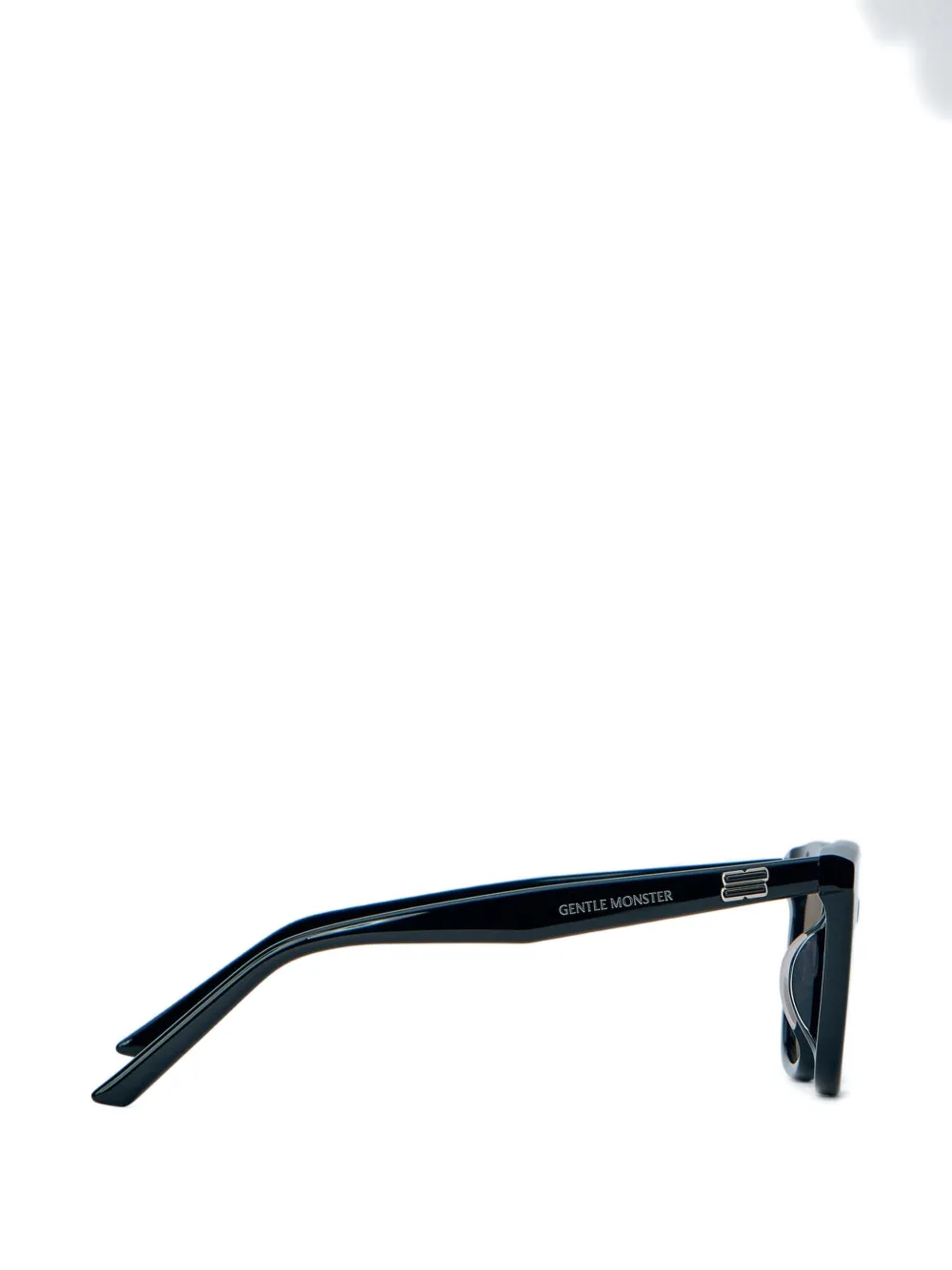 Gentle Monster Pino 01 (BR) zonnebril met vierkant montuur Zwart