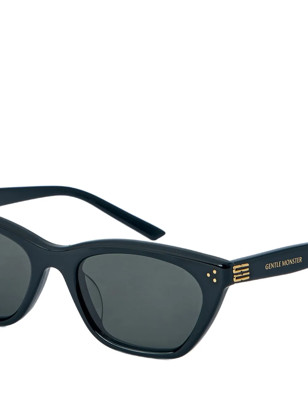 Gentle Monster square-frame sunglasses Zwart