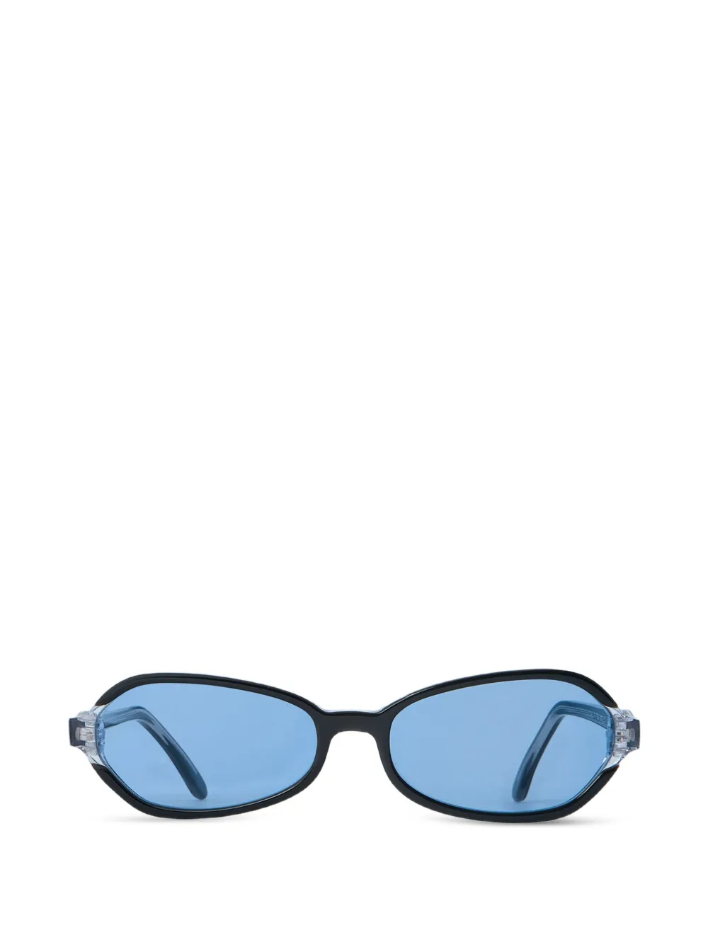 OUR LEGACY Drain oval-frame sunglasses - Schwarz