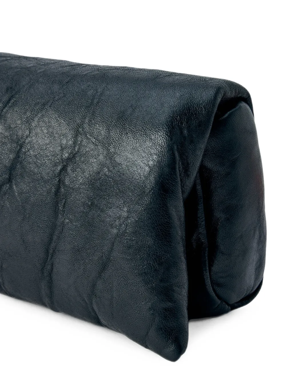 Rick Owens Leren schoudertas Zwart