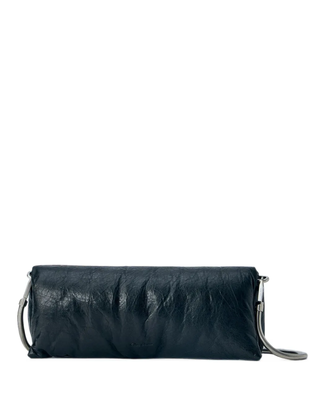 Rick Owens Soft Leather Shoulder Bag In Schwarz