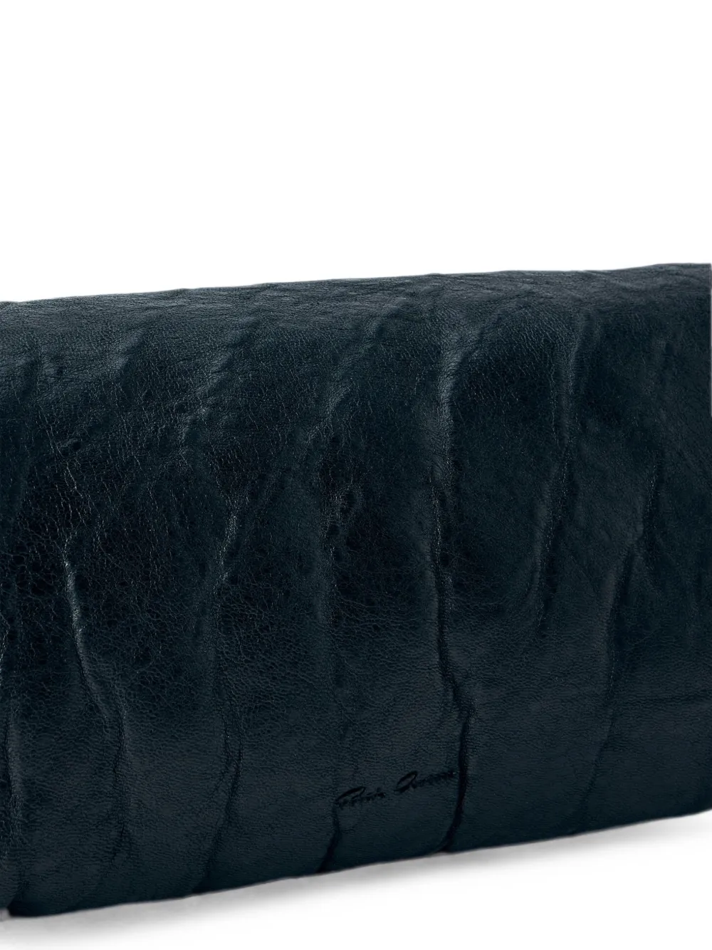 Rick Owens Leren schoudertas Zwart