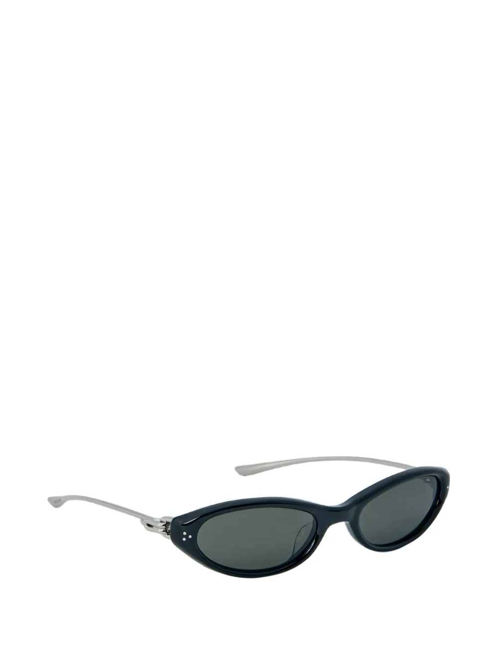 Gentle Monster Crepe 01 zonnebril met cat-eye montuur Zwart