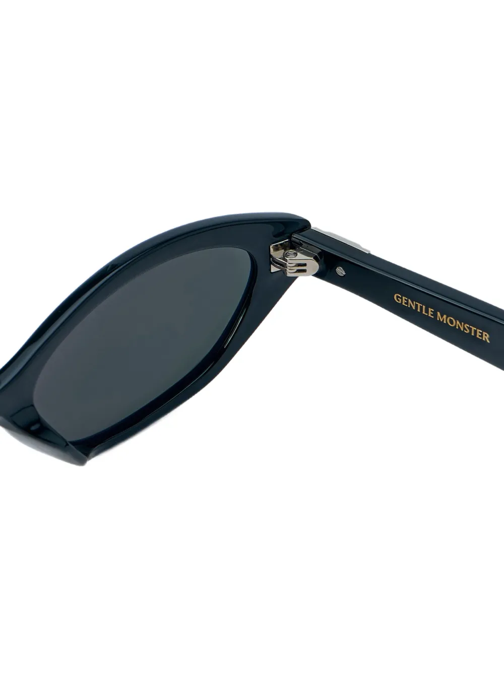 Gentle Monster Lamda 01 zonnebril met ovaal montuur Zwart