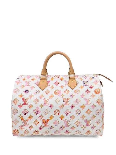 Louis Vuitton Pre-Owned 2008 Monogram Aquarelle Speedy 35 handbag