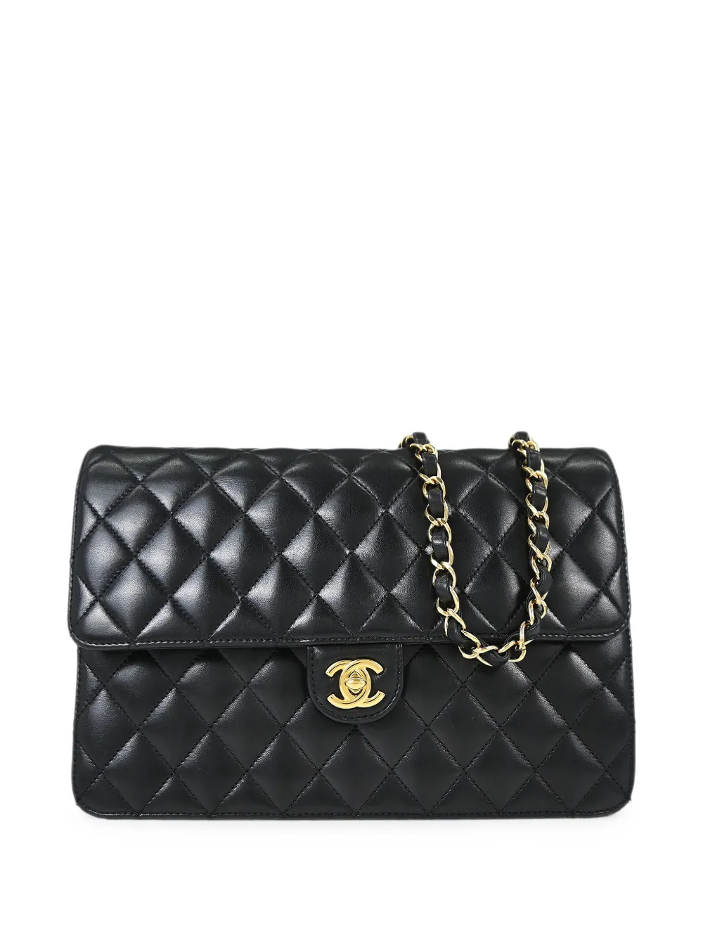 CHANEL Pre-Owned 2010 Turnlock shoulder bag - Nero