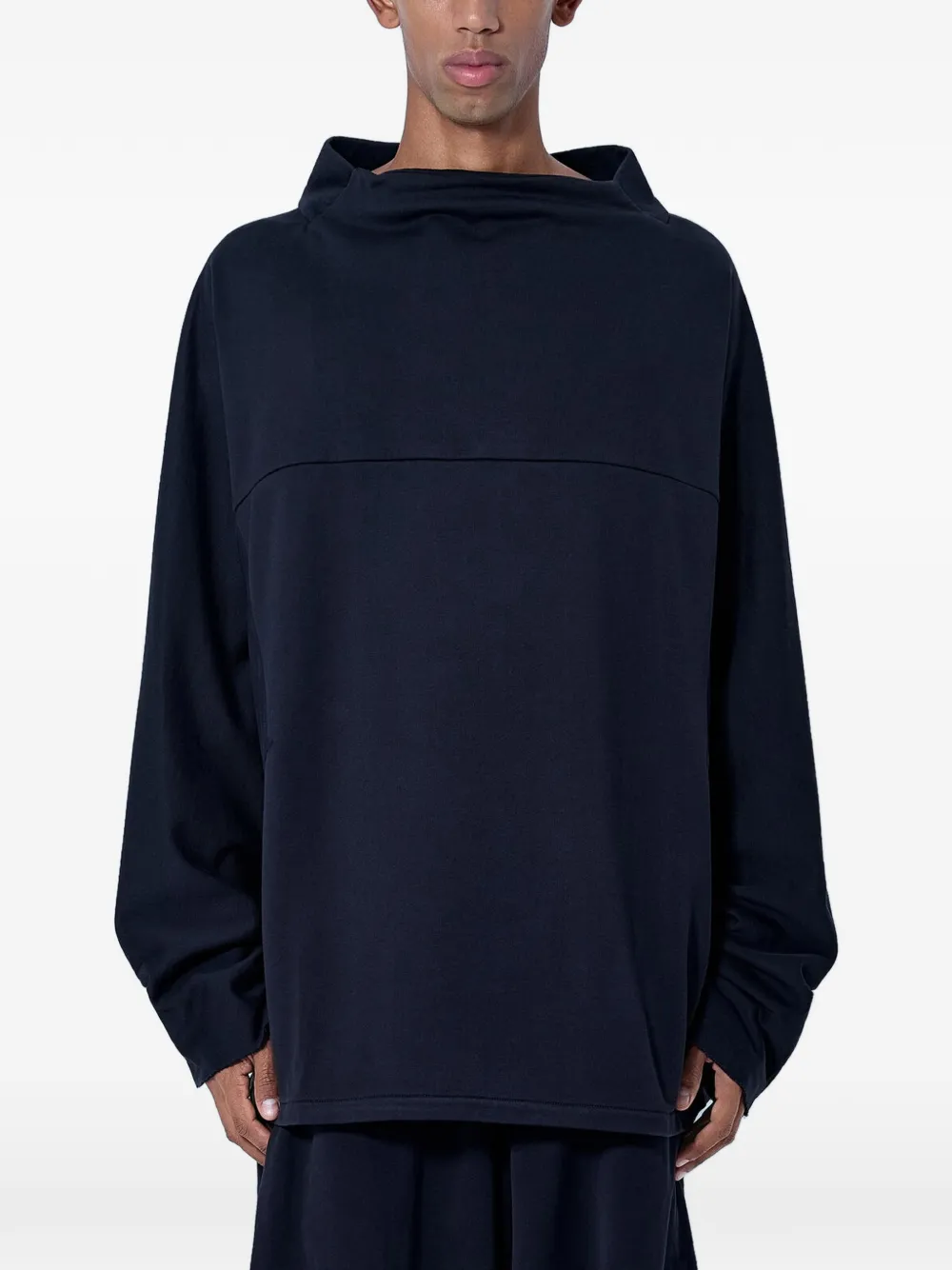 Kiko Kostadinov Veleka structured-neckline sweatshirt