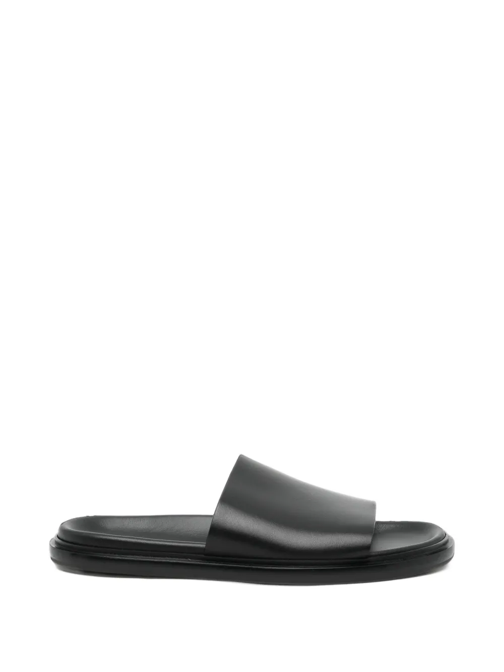 James Perse Sandali in pelle - Nero