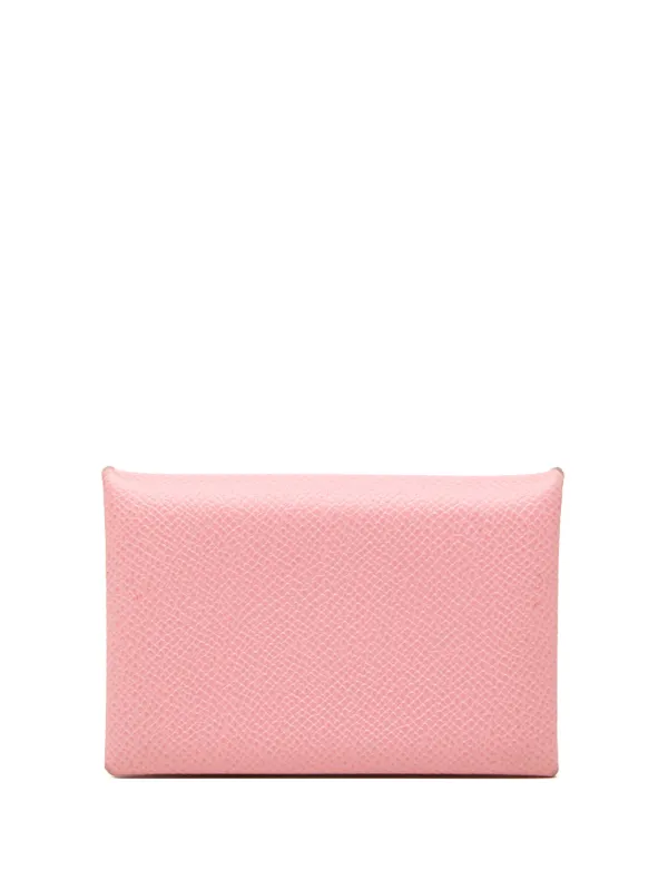 Hermès Pre-Owned 2021 エプソン カルヴィ カードケース | ピンク