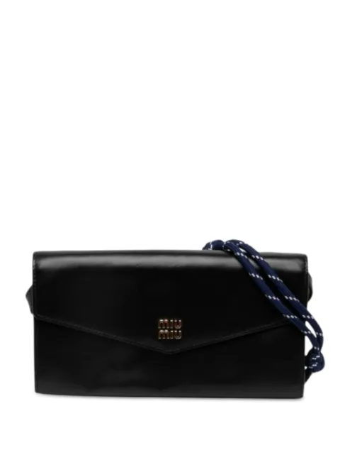 Miu Miu Pre-Owned sac porté épaule à logo (2010-2026)