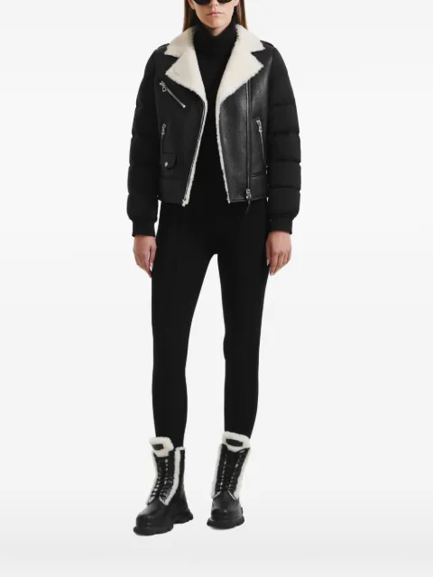 RUDSAK Mala shearling-panelled jacket