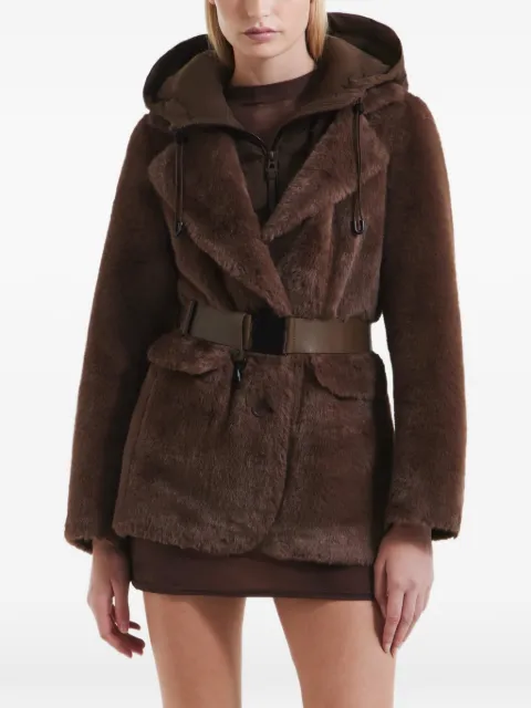 RUDSAK Aspen F belted faux-fur jacket