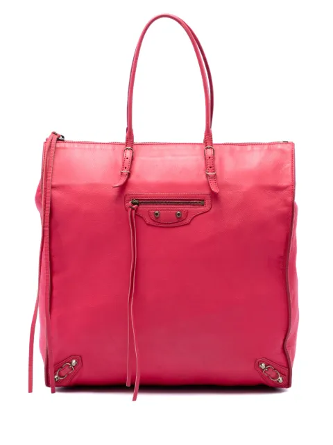 Balenciaga Pre-Owned 2005-2026 Leather Papier A5 tote bag