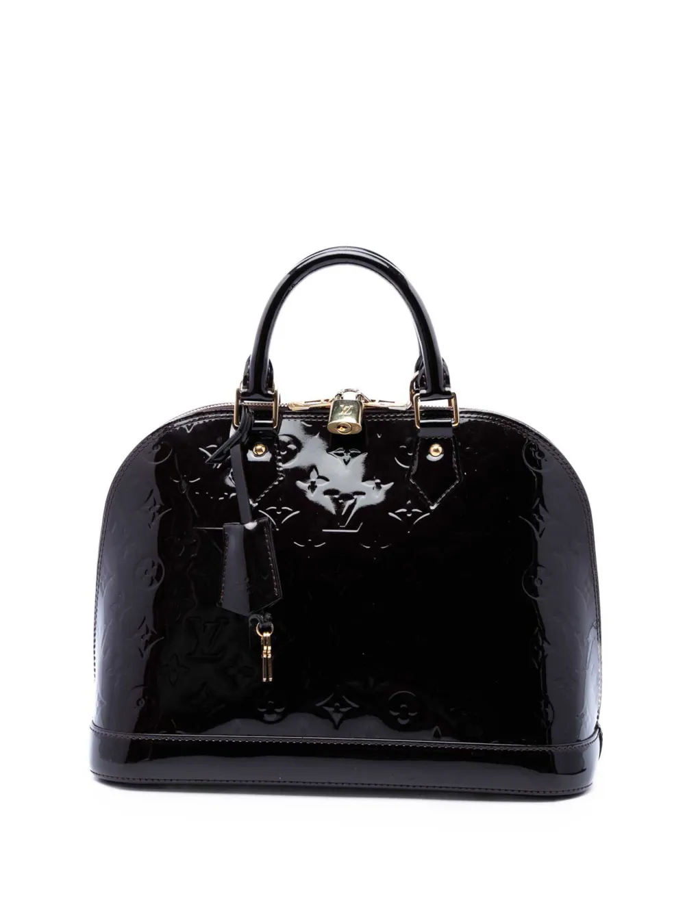 Louis Vuitton Pre-Owned 2014 Monogram Vernis Alma PM handbag - Purple