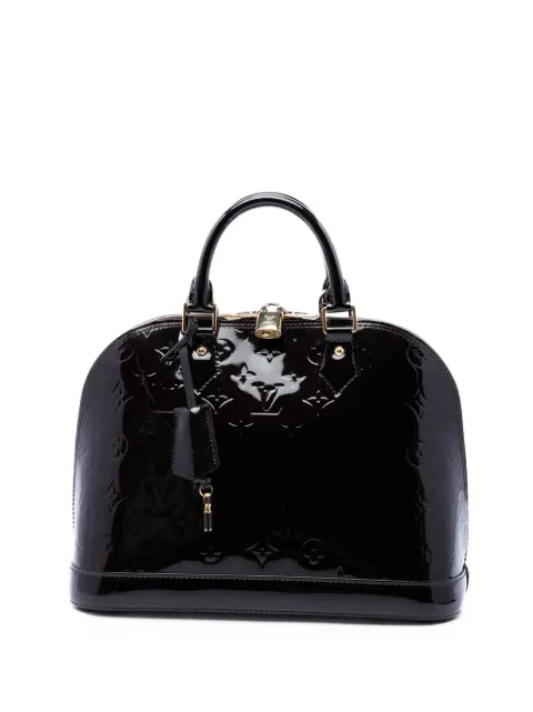Louis Vuitton Pre-Owned Monogram Vernis Alma PM 手提包(2014年典藏款)