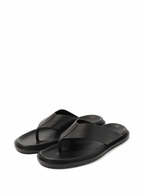James Perse leather thong sandals