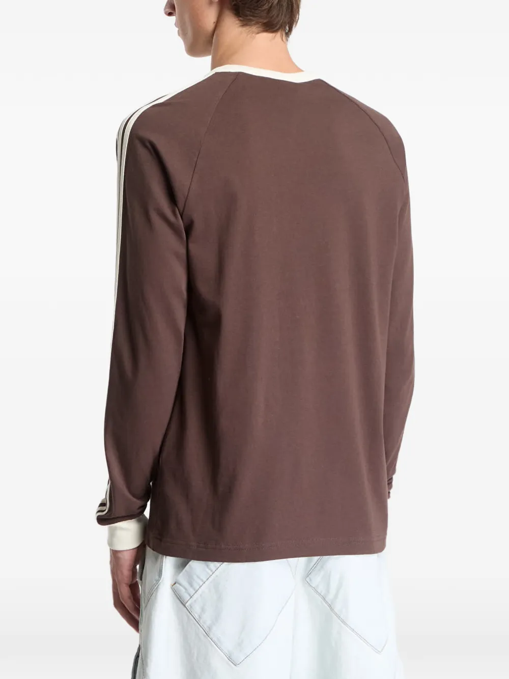 adidas Paris T-shirt met lange mouwen Bruin