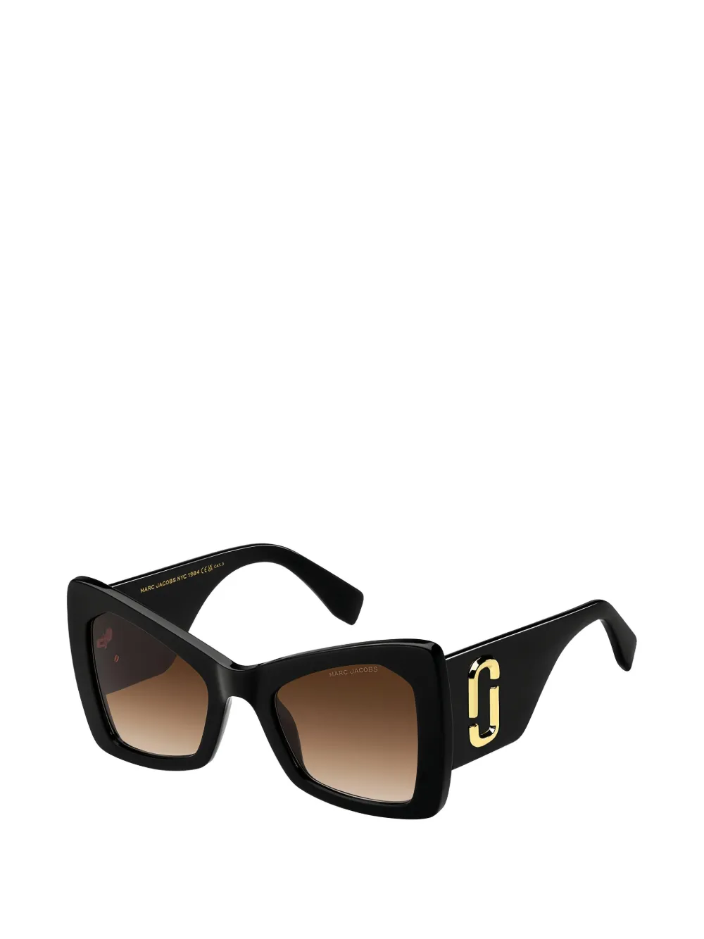 Marc Jacobs Eyewear oversized-frame sunglasses Zwart