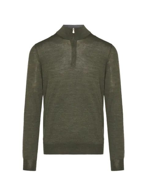 Gran Sasso half-zip sweater