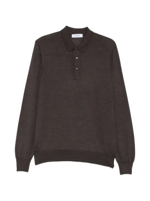 Gran Sasso long-sleeve polo long-sleeve polo shirt