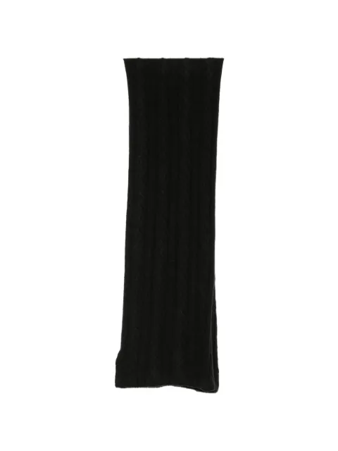 James Perse cashmere cable-knit scarf