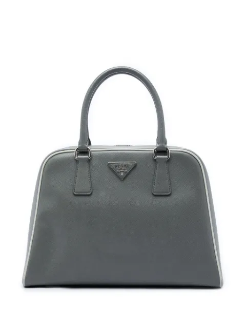 Prada Pre-Owned 2010-2026 Saffiano Lux Pyramid Frame handbag