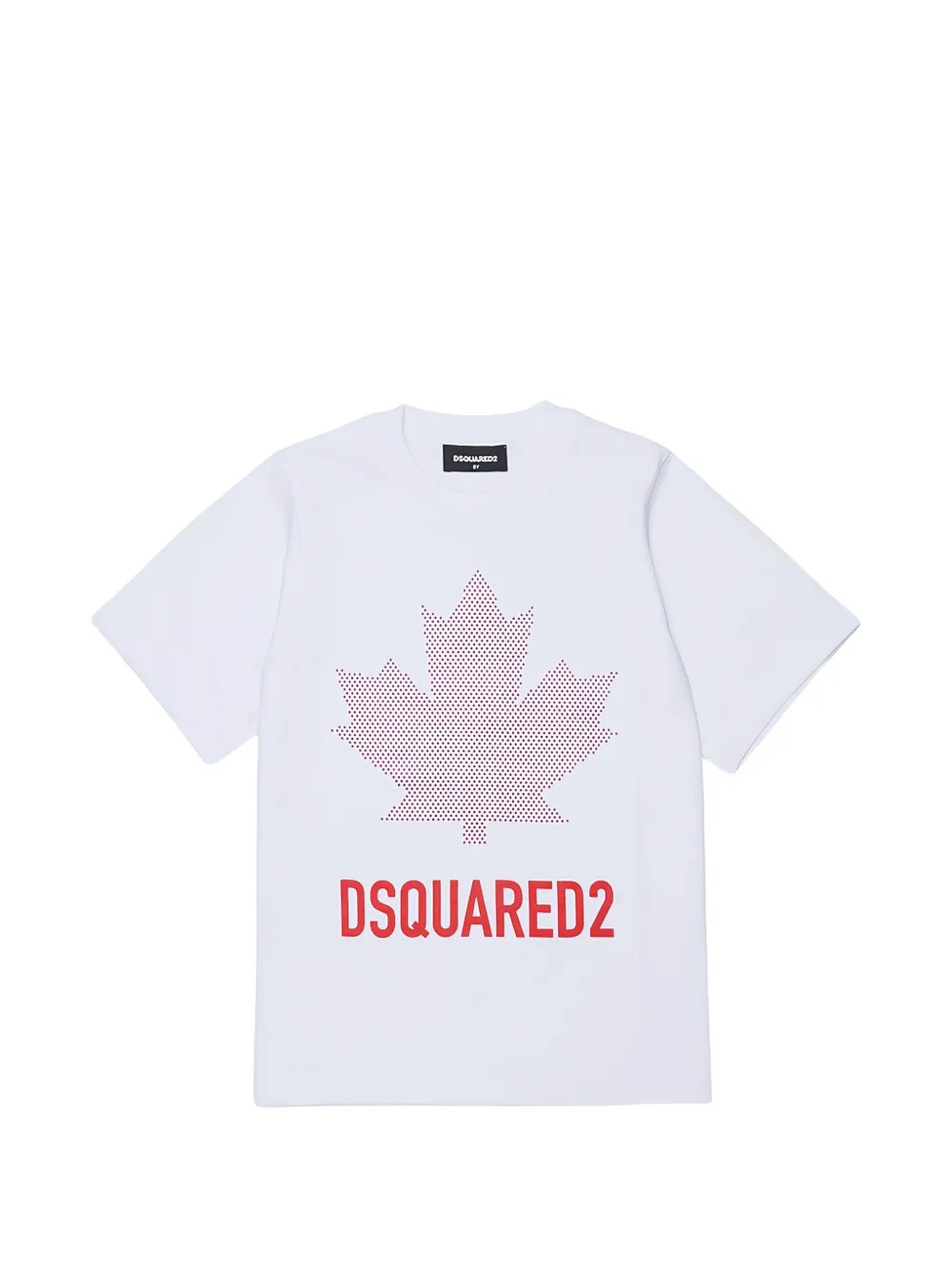 DSQUARED2 KIDS D2Kids Maple Leaf T-shirt - Bianco