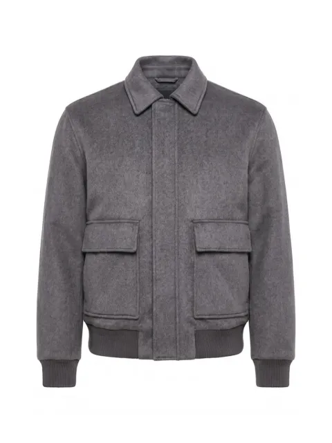 Peserico concealed-fastening flap-pocket jacket