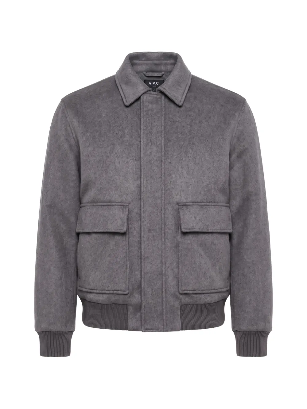 Peserico concealed-fastening flap-pocket jacket - Grigio