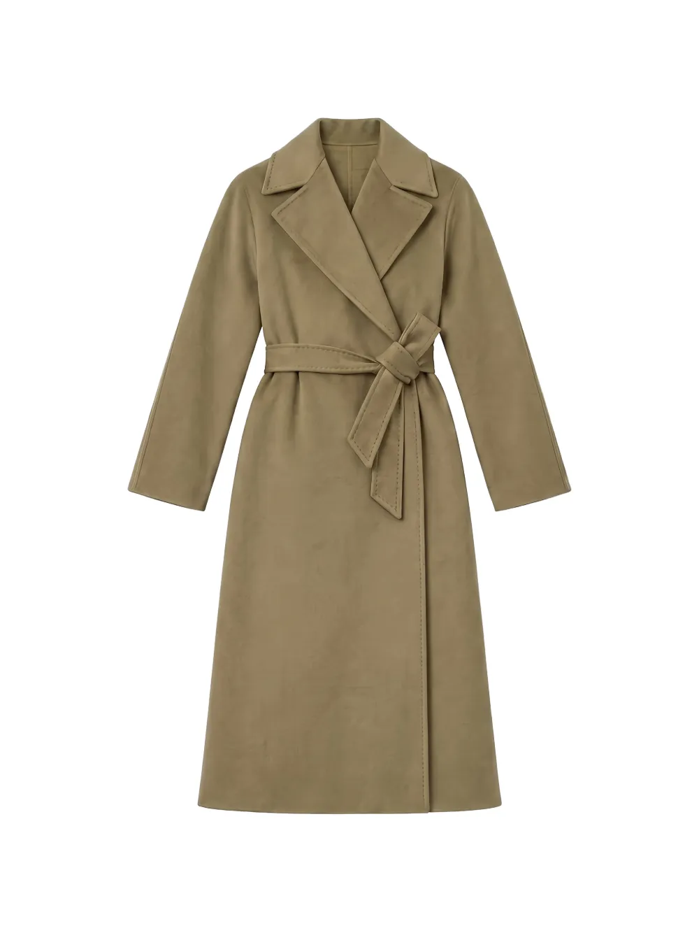 Max Mara Samba belted coat - Vert Max Mara Samba belted coat - Vert
