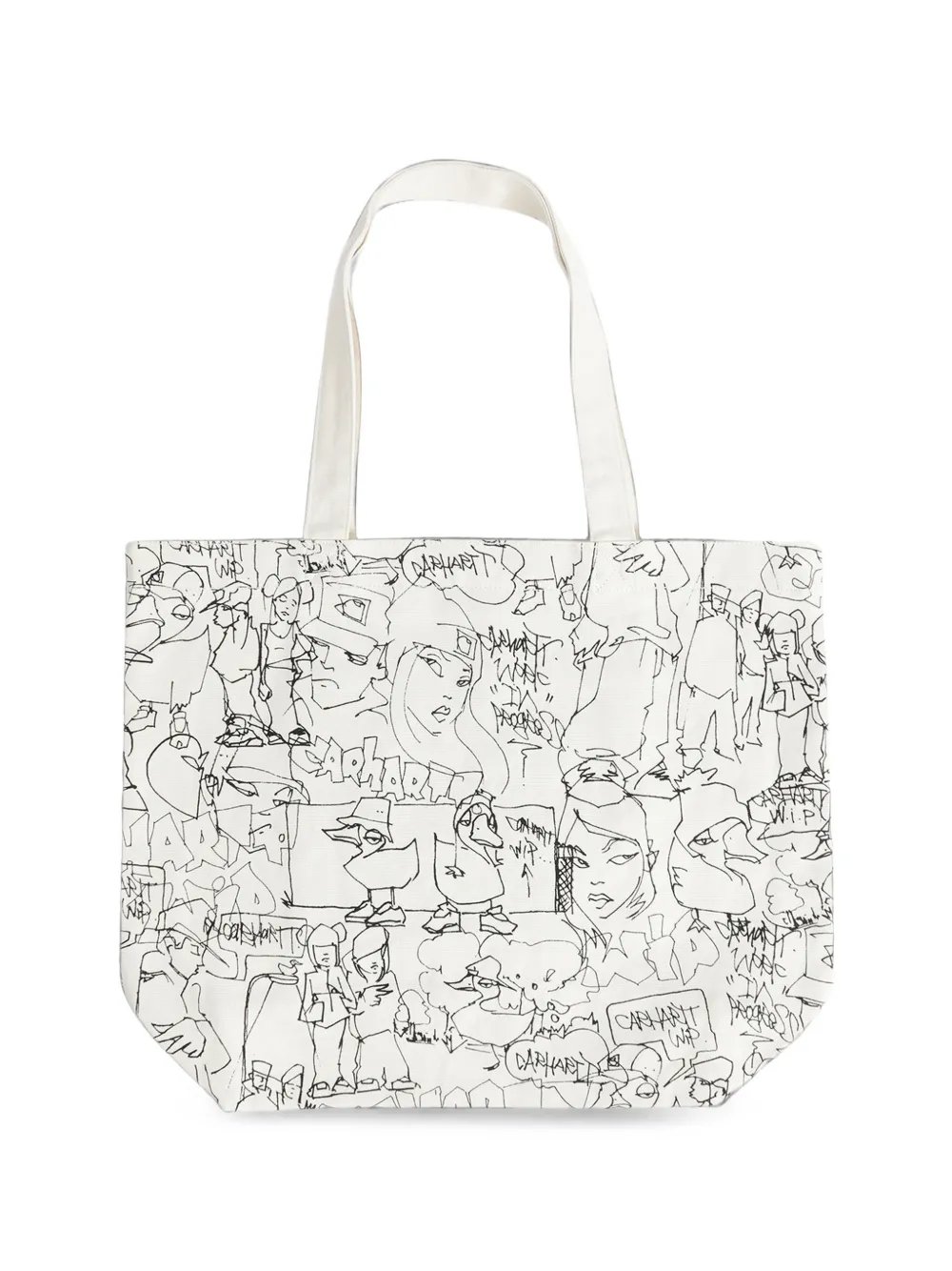 Carhartt WIP Blinkerfluid tote bag - Blanc Carhartt WIP Blinkerfluid tote bag - Blanc
