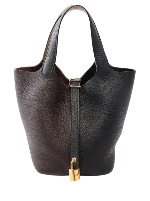 Hermès Pre-Owned 2023 Clemence Casaque Picotin Lock 18 handbag
