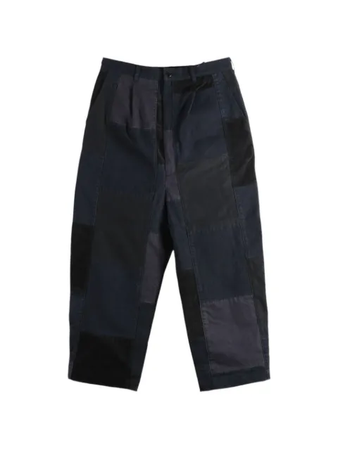 Junya Watanabe MAN Sashiko patchwork trousers