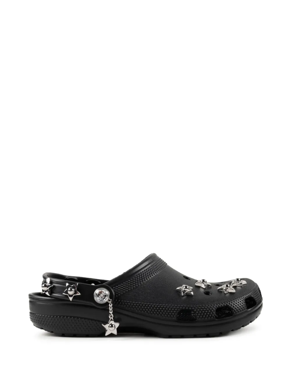 Crocs star-embellished clogs - Schwarz