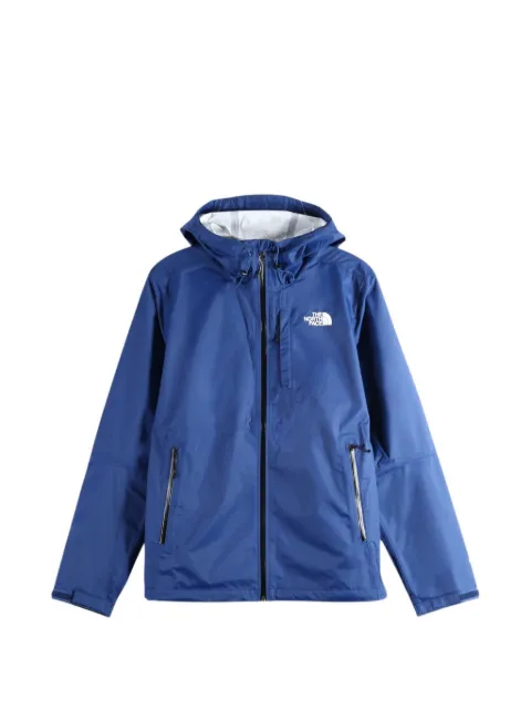 The North Face logo-print hooded jacket