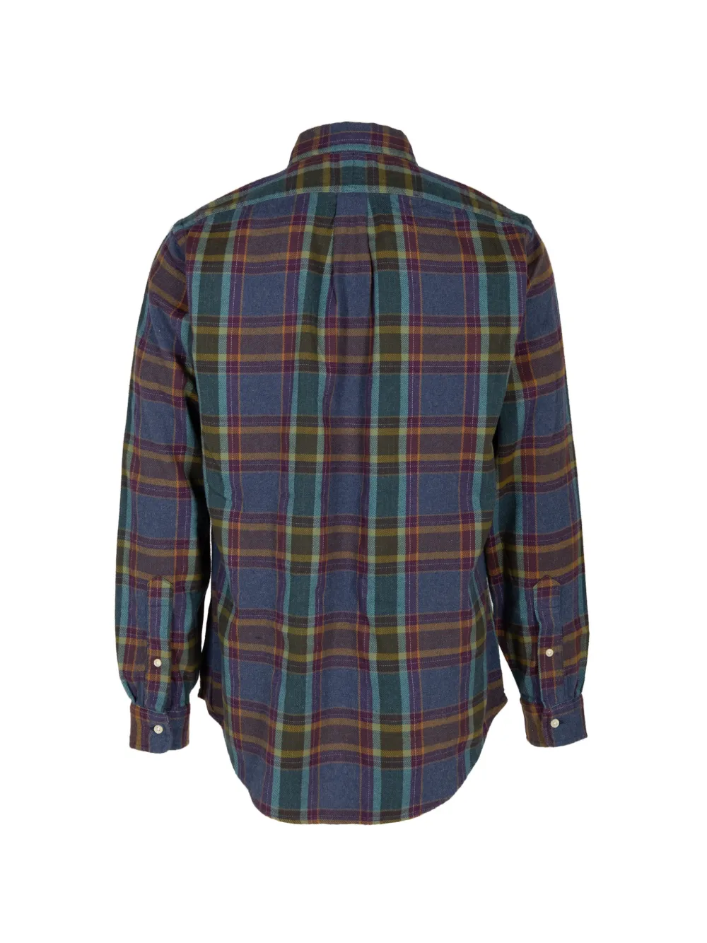 Polo Ralph Lauren plaid button-down shirt Blauw