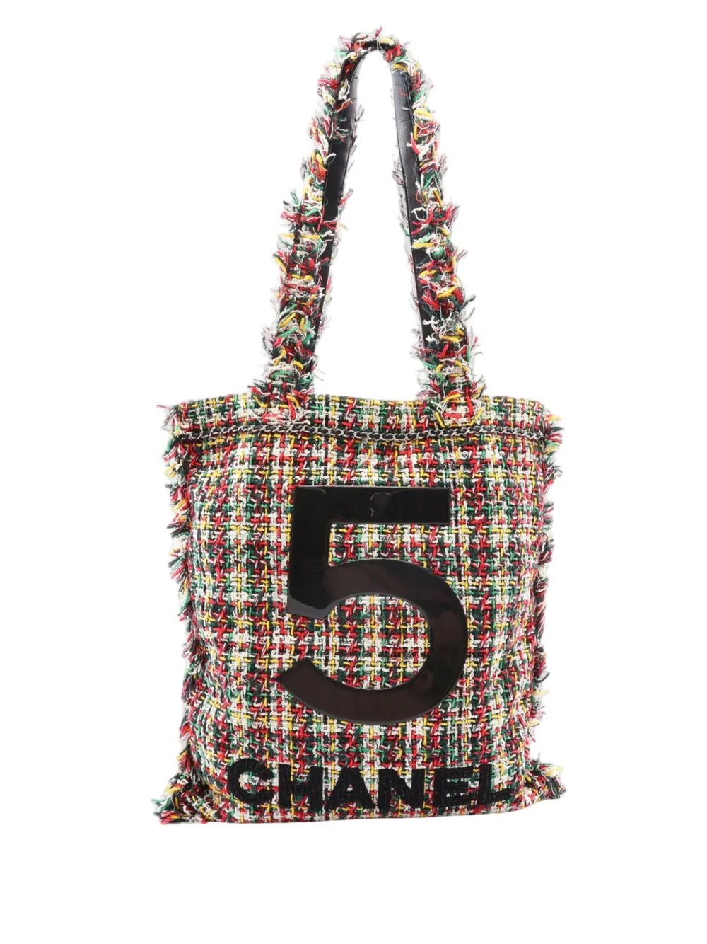 CHANEL Pre-Owned 2017-2018 No. 5 tote bag - Multicolore