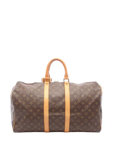 Louis Vuitton Pre-Owned 1981 Monogram Keepall 50 travel bag