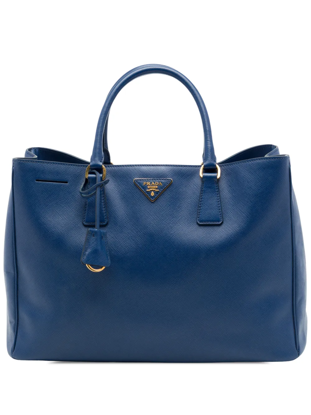 Prada Pre-Owned 2010-2026 Large Saffiano Lux Gardeners tote bag - Bleu Prada Pre-Owned 2010-2026 Large Saffiano Lux Gardeners tote bag - Bleu