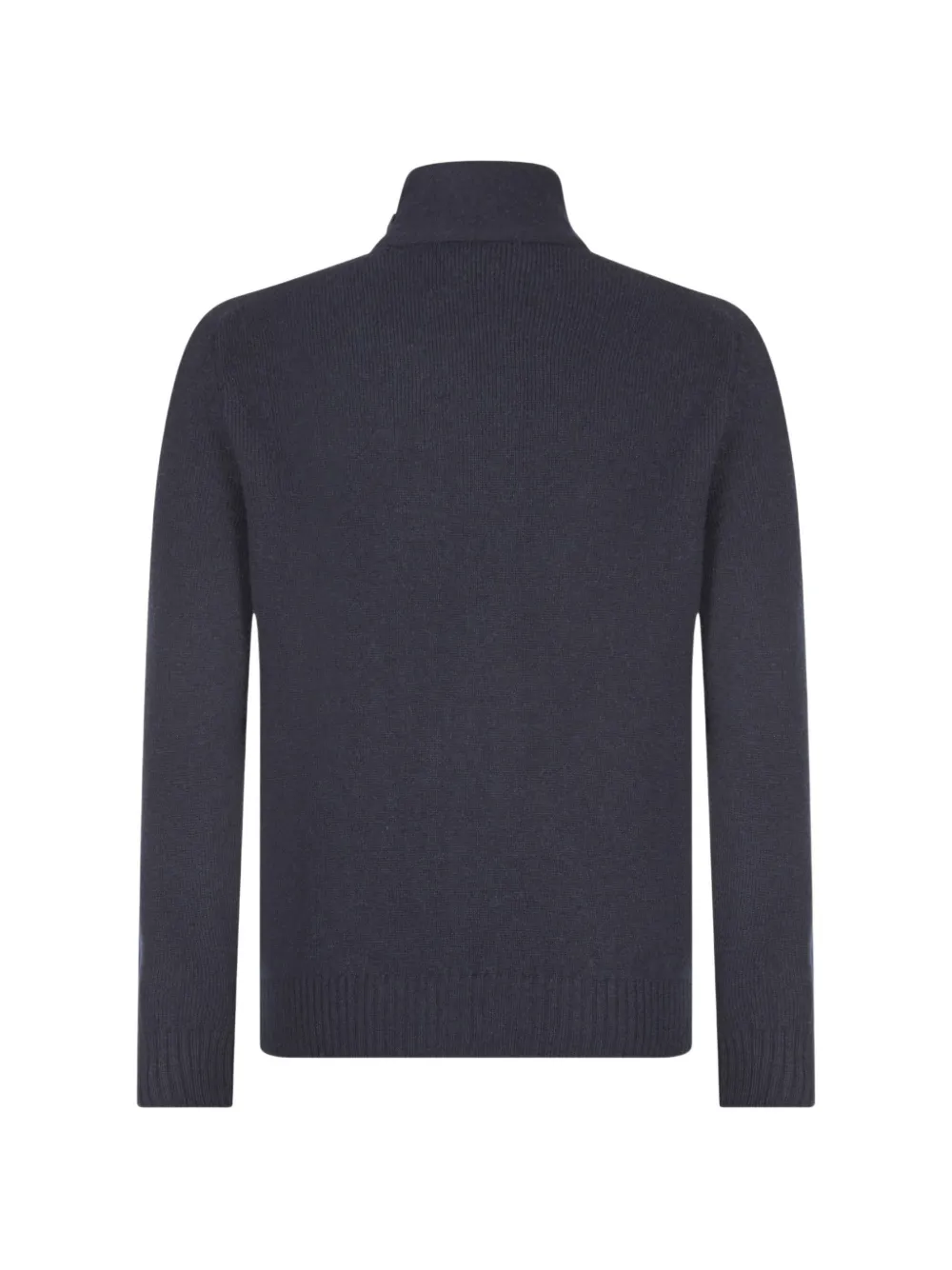 Gran Sasso Vest met opstaande kraag en knopen Blauw