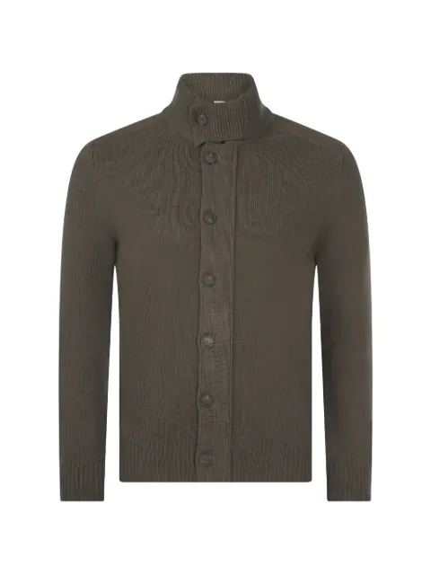 Gran Sasso ribbed-knit button-up cardigan