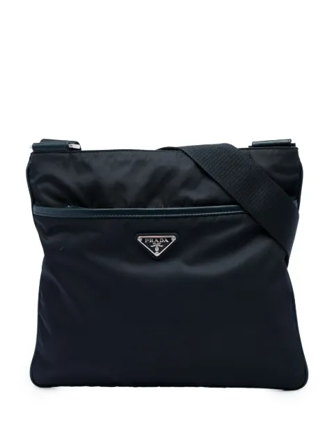 Prada Pre-Owned شنطة كروس 'تيسوتو' بسحاب علوي 2013-2026