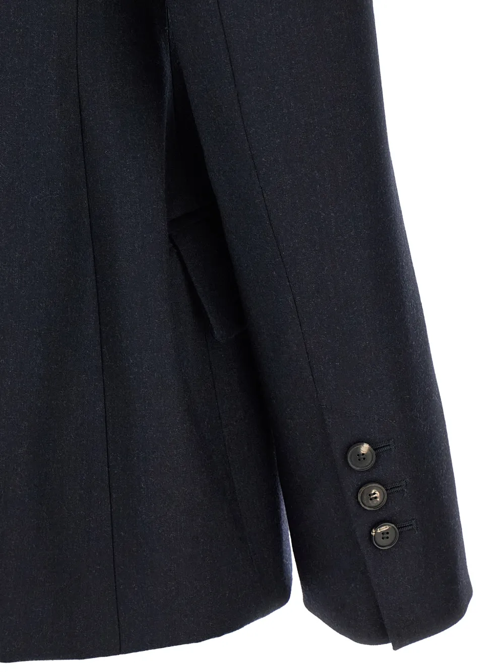Tela Florence blazer met dubbele rij knopen en puntige revers Blauw