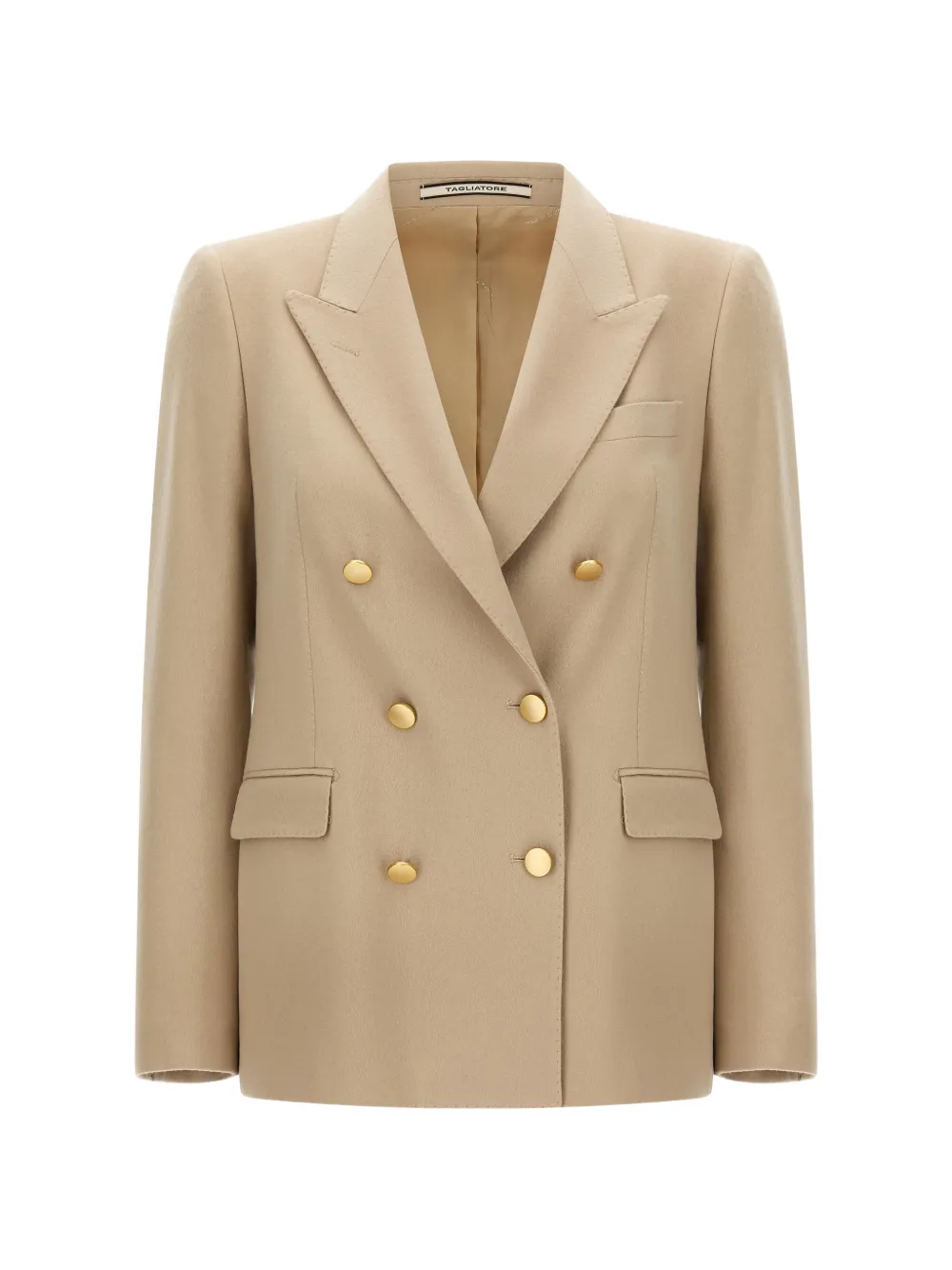 Tagliatore peak-lapel double-breasted blazer - Tons neutres